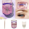 thumbnail image 2 of RKSTN a bottle 3 In 1 Eyelash Application Tool Kit | Eyelash Separator Metal Teeth Mascara Comb Portable Curler And Applicator Set Tweezers Extensions Clips Eyelashes, 2 of 7