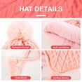 thumbnail image 4 of REDESS Kids Beanie Hat Children Boys Girls Winter Warm Knit Soft Cap 2 Pack, 4 of 7