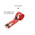 thumbnail image 3 of Ruiboury Christmas Decorations Supplies Christmas Truck Printing Ribbon Christmas Tree Wrapping Ribbon for Wreaths Gift Baskets Type2, 3 of 9