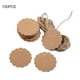 thumbnail image 5 of Etiquetas de papel Kraft Bearachild en blanco 100 Uds con agujero para colgar, 5 of 6