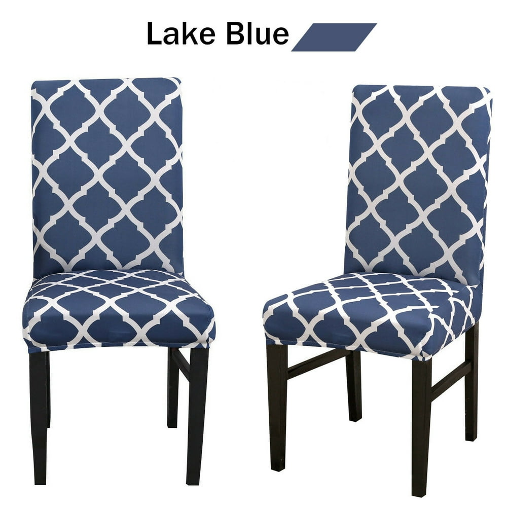 Dining Room Chair Cover Elastic Detachable Seat Protective Cover