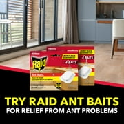 Raid Ant Baits Indoor Ant Insect Killer Traps, 0.12oz, 4 Count