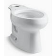 thumbnail image 3 of Kohler Wellworth Elongated Toilet Bowl With 12 In. Rough, White, 3 of 5