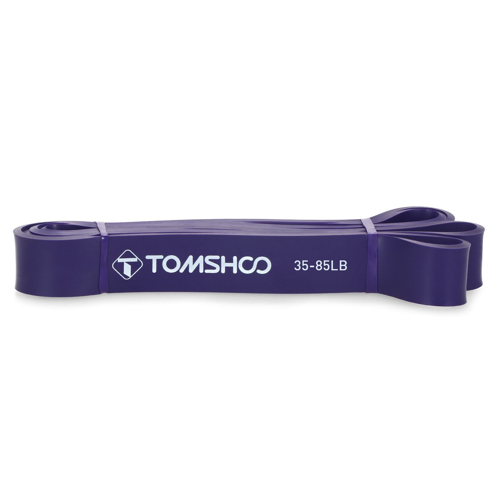 TOMSHOO Resistance Loop Band for Powerlifting with Carry Bag