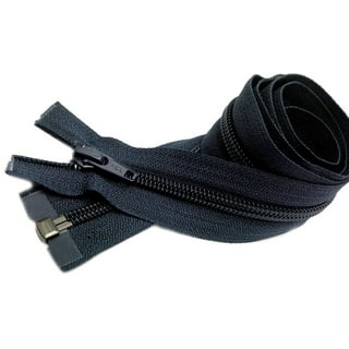 Sale 30 Light Weight Jacket Zipper ~ YKK #5 Nylon Coil Separating Bottom -  580 Black (Pack of 1 Zipper)