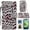 Leopard, variant on 2021 iPhone 13 Mini Case (5.4 Inch) - TECH CIRCLE Synthetic Leather/Silicone Flip Cute Wallet Case with [Card Holders] Slim Fit Lightweight Fold Stand Folio Cover (Cactus)