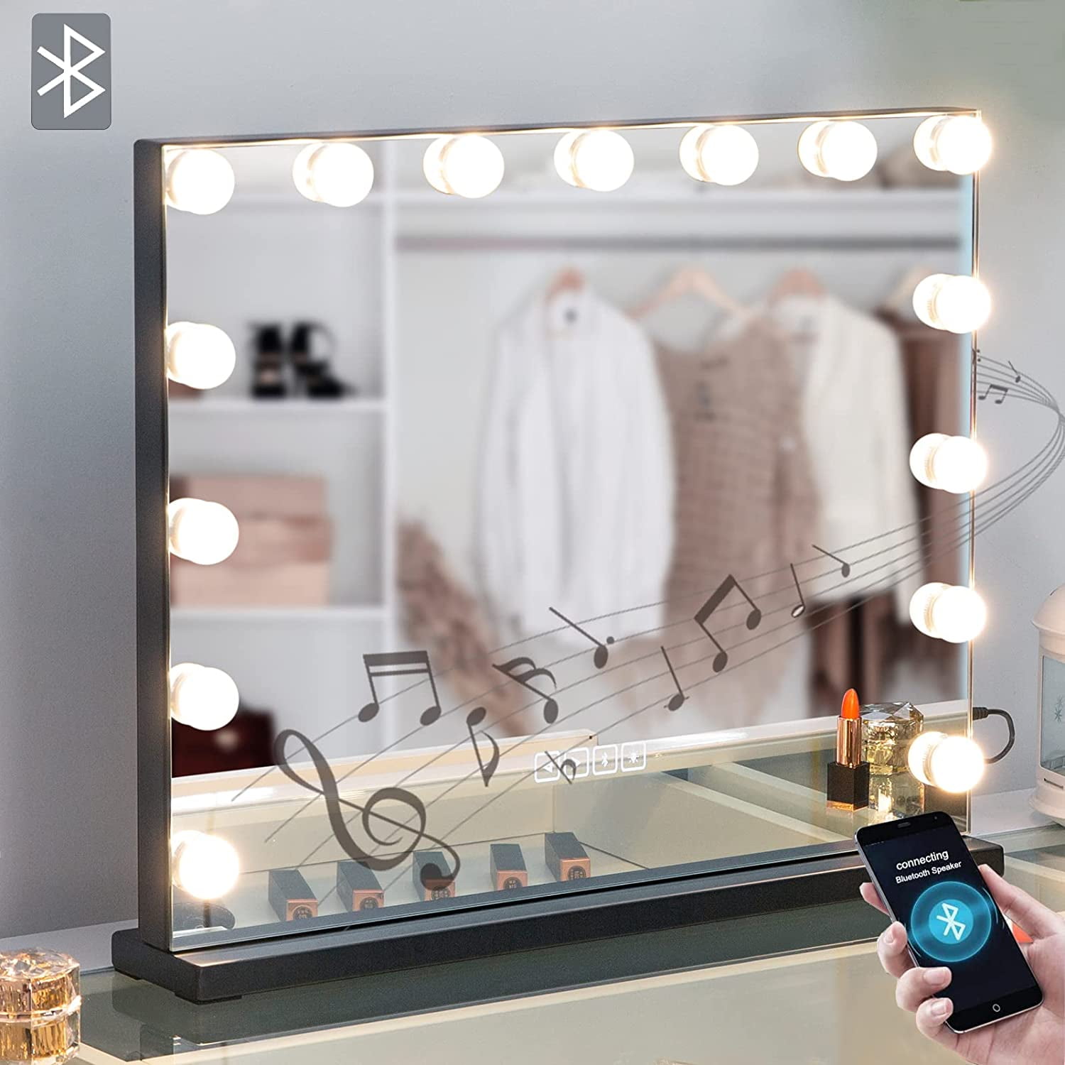 Large Vanity Mirror with Lights Mirror with Lights Lighted Vanity
