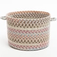 thumbnail image 1 of Rhody Rug BH87B018X012 18 x 12 in. Bar Harbor Graphite Basket, Multi Color, 1 of 1