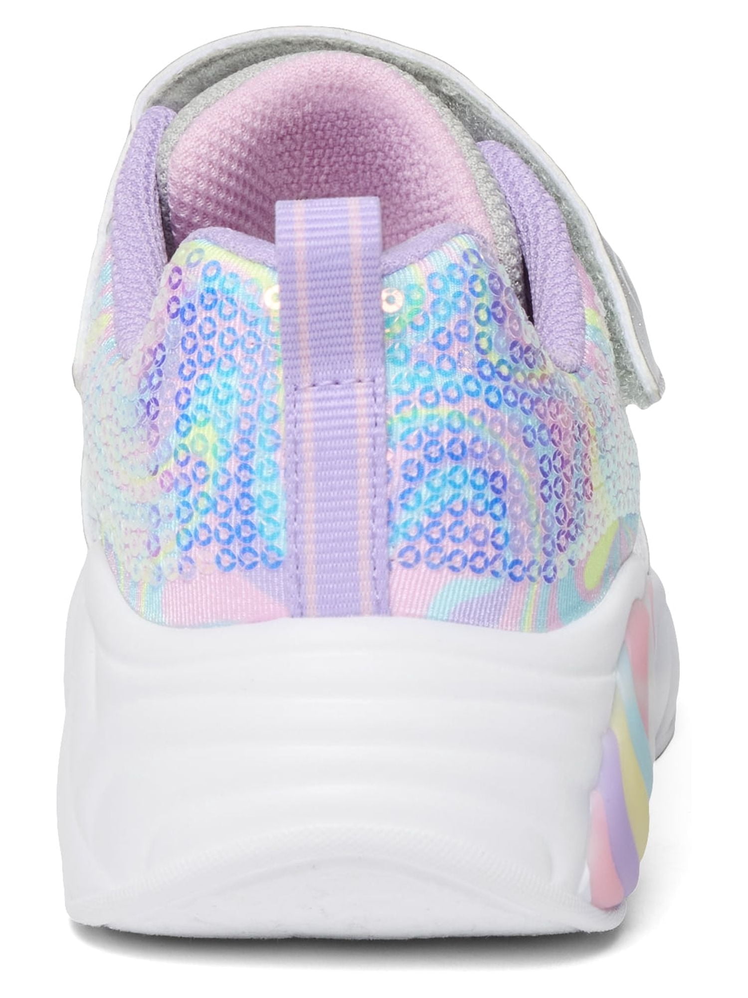 Skechers Kids Unicorn Dancer-Light Up Velcro Strap Sneakers