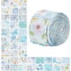 thumbnail image 1 of 40 tiras de tela precortadas de 39 x 2,6 pulgadas con estampado floral, 100% algodón, para patchwork., 1 of 9