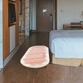 thumbnail image 4 of Soft Bedroom Rugs Shaggys Rugs for Bedroom Oval Rugs Room Small Carpet Living Room Runner Rug Non Slip Modern Home Decor Pink , Size 40x80cm, 4 of 8