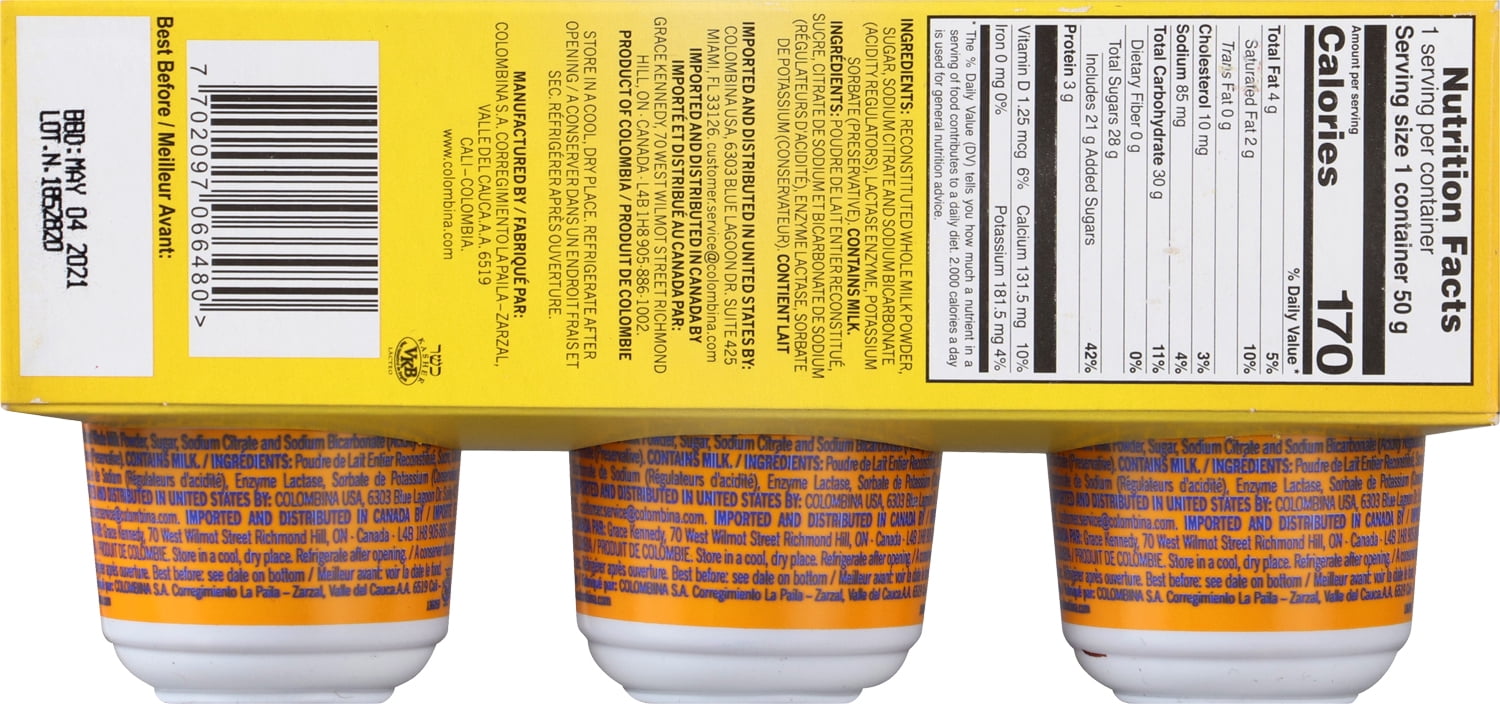 (3 pack) Colombina Colombina&nbsp; Dulce de Leche, 6 ea