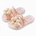 thumbnail image 3 of Godom Girls Slippers Cartoon Slides Sandals Indoor Outdoor Garden Slippers Shower Shoes Toddler/Little/Big Kid, 3 of 7