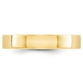 thumbnail image 2 of 14k Yellow Gold 4mm Lightweight Flat Wedding Band Size 4.5, 2 of 4