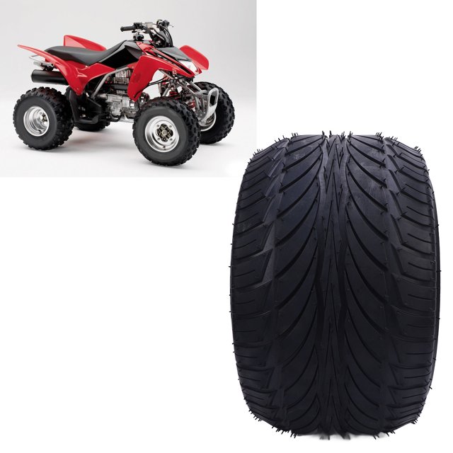 Protruding Design, Exceptional Grip, Stability, 10 Inch UTV Tire, Suitable for ATV, Go Kart, Cart or Garden Lawn Mower, Puncture Proof Layer, for Outdoor Driving Needs, Unique ATV