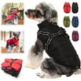 thumbnail image 4 of Furry King Dog Winter Coat, Furryking 3 in 1 Winter for Dogs, 5 Colors, Waterproof Windproof DogSnow Jacketwith Zipper, for Small Medium LargeDogs, 4 of 9