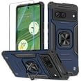 thumbnail image 1 of Case for Google Pixel 7 with Screen Protector Tempered Glass, Heavy Duty Shockproof Tough Armour Case, 1 of 5