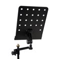 thumbnail image 1 of Gearlux Attachable Music Stand Arm with Plate Width of 9.4 Inches and Height of 12.4 Inches; Attaches to Microphone Stands; Holds Tablets, Phones, Sheet Music, 1 of 4