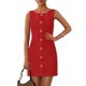 thumbnail image 1 of Vestido de trabajo PRETTYGARDEN 2025 para primavera, formal, formal, rojo, 1 of 9