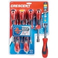 thumbnail image 6 of Crescent Quick-Convert Multi Size in. Metric and SAE Hollow Shaft T-Handle Nut Driver Set 13.39 in. L, 6 of 6