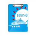 thumbnail image 1 of China Beijing Tian An Silhoutte Clipboard Folder Writing Pad Backing Plate A4, 1 of 4