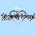 thumbnail image 2 of Men's Kingdom Hearts 1 Game Logo  Graphic Tee Light Blue 3X Large, 2 of 4