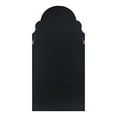 thumbnail image 7 of Kate and Laurel Hogan Modern Arched Wall Mirror, 24 x 48, Black, Glam Moroccan Mirror for Wall, 7 of 7