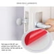 thumbnail image 4 of Bearachild Almohadilla protectora de bloqueo de puerta autoadhesiva después de la forma de Golf suavidad a prueba de golpes almohadillas de pared tope Decoración del hogar Blanco Bearachild HA024587-03, 4 of 6