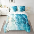 thumbnail image 2 of Manfei Ocean Theme Bedding King Size,Sea Beach Comforter Sets with Sheets,Hawaii Summer Holiday Bedding Sets King Size,Super Cozy Bedroom Decor Reversible,7pcs, 2 of 7