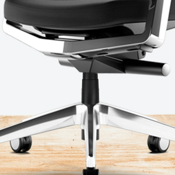 WASHWEPE Office Chair Gas Lift Cylinder Replacement 6Pcs Black PP Cup Shape for Professional Use 10.0x7.5x7.5in