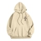 thumbnail image 5 of MHFRRA Sudadera con Capucha y Estampado Gráfico de Moda para Uso Informal y Actividades Al Aire Libre Beige, 5 of 5