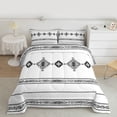 thumbnail image 2 of Castle Fairy Minimalist Aztec Full Size Comforter Sets,Bohemian Tribal Bedding Sets, 2 of 8