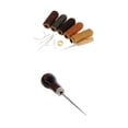 thumbnail image 1 of 14 Piezas / De Artesanía de material cuero Agujas De Coser De Herramientas De Punto De, 1 of 9