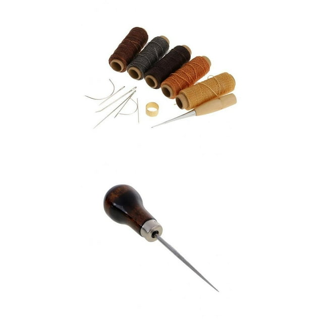 14 Piezas / De Artesanía de material cuero Agujas De Coser De Herramientas De Punto De