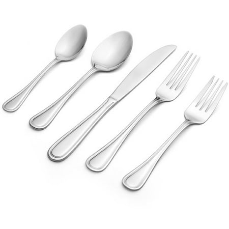 International Stainless Flatware - International Silver Rockport 20 Piece Stainless Steel Flatware Set