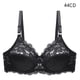 thumbnail image 1 of Sujetador de encaje Mujer Sexy Hacer subir Lencería Copa fina Ropa interior transpirable, Negro, 44CD Scienceny AP001126-10, 1 of 7