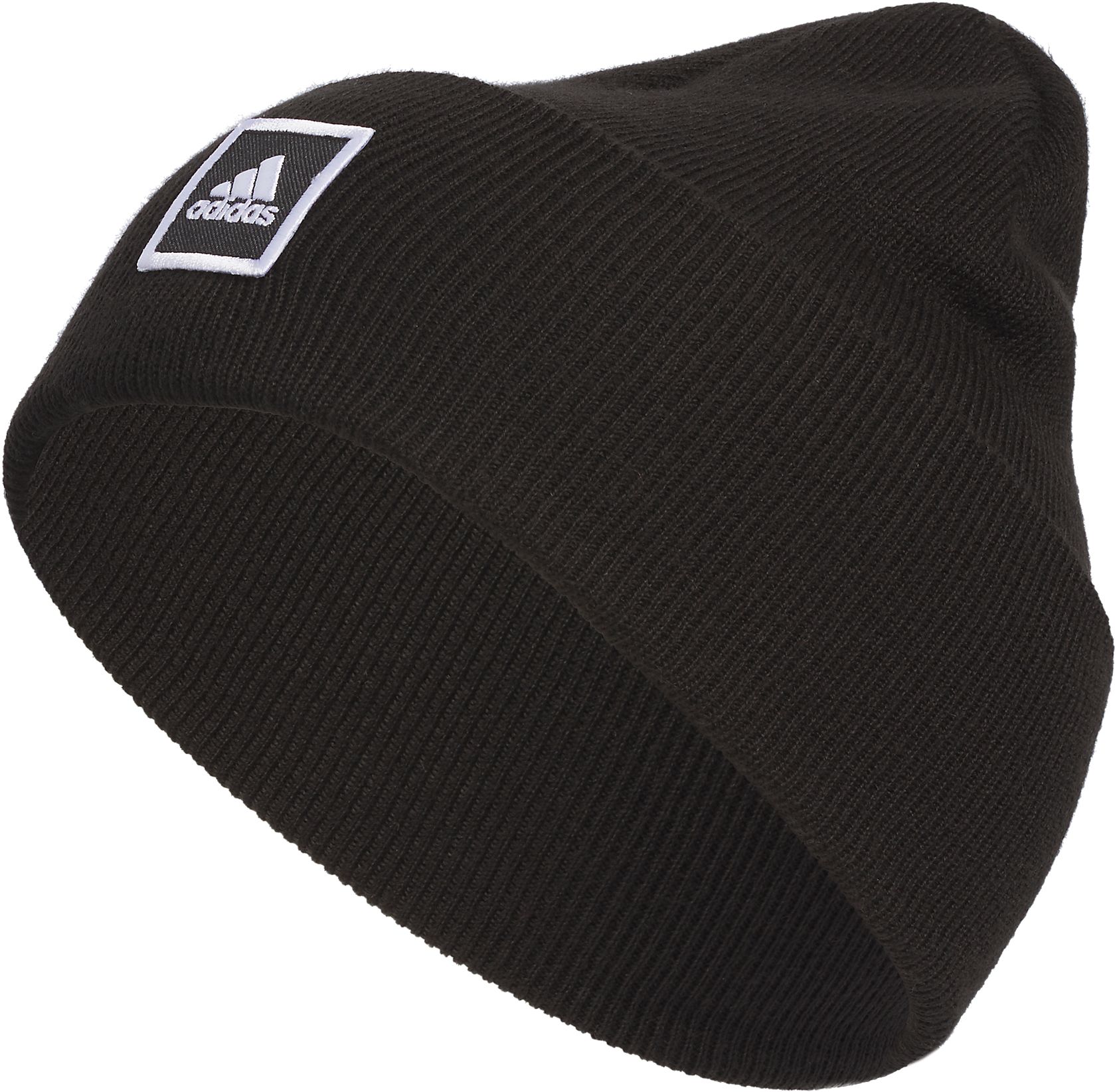 Adidas Wide Cuff Unisex Black Beanie