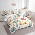 thumbnail image 3 of Castle Fairy Kids RV Car 7-Piece Twin Bedding Sets,Happy Camping Bedding Comforter Set,Adventure Theme Breathable Sheet Sets,Lightweight Room Decor, 3 of 8