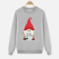 thumbnail image 4 of Fiaer Matching Family Merry Christmas Sweatshirts Funny Graphic Crew Neck Pullover Long Sleeve Loose Fit Casual Trendy Xmas Tops Women M, 4 of 7