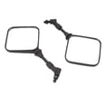 thumbnail image 1 of Motorcycle Square Rearview Mirrors, M10 Handlebar End Mirrors 360 Degree Adjustable Easy To Install Wide Viewing Angle  for ATVs Scooters, 1 of 7
