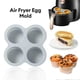 thumbnail image 4 of 4 Cups Silicone Muffin Pan Reusable Egg Bites Mold Cupcake Pan Baker Tool, 4 of 5