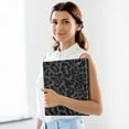 thumbnail image 5 of ALAZA Dark Gray Cheetah Leopard Print 3 Ring Binder 1.5 Inch Three Ring Office Binders w/ clipboard & 3 pockets, Hold 200 Sheets, 1 pc, 5 of 7