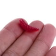 thumbnail image 3 of serony 50pcs/bag 2cm Soft Bread Bug Bionic Grubs Trout Lures Plastic Hand Pole Bait Artificial Fishing Lures, 3 of 9