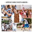thumbnail image 6 of Honeii Peanuts2 print basktball shirt for men and women, Unisex basketball jersey for Theme party-Small, 6 of 6