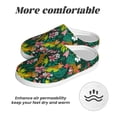 thumbnail image 6 of Yiaed Cute Tribal Leopards Print Slippers Fuzzy Warm Cozy Slippers Non Slip House Slippers For Indoor Outdoor Slippers House Slippers-13, 6 of 7