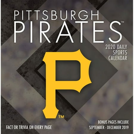 Turner Licensing 2020 Pittsburgh Pirates Desk Calendar Walmart