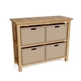 thumbnail image 2 of Towel Console w/ 2 Shelves Table, 2 of 4