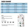 thumbnail image 6 of Disketp Dino On A Skateboard Surf Sleeveless Tshirts For Men, Muscle Shirts For Men Dry Fit Tank Top-Large, 6 of 8