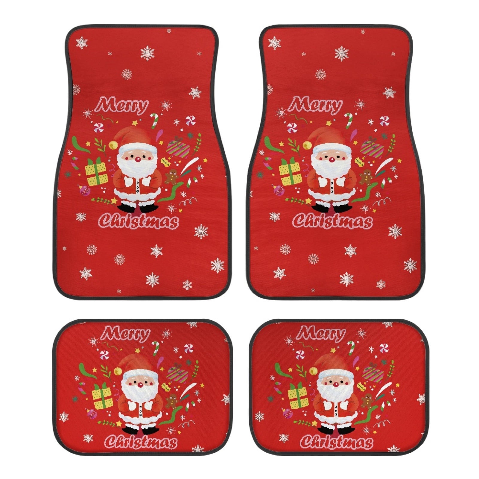 Xingzhi 4pack/lot 4 PCS Car Mats Mats Floor Mats Cute Car Accessories Car Floor Mats Easy To Clean Anti-Slip YSFB04155A1BZ94-1