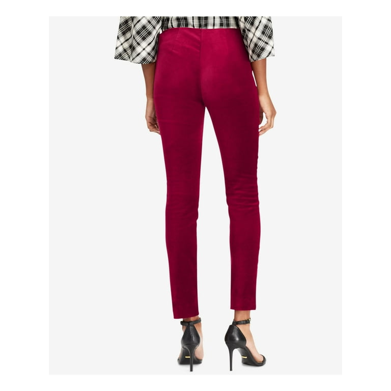 Ralph Lauren Womens Stretch Velvet Casual Cropped Pants Ralph Lauren Womens Stretch Velvet Casual Cropped Pants